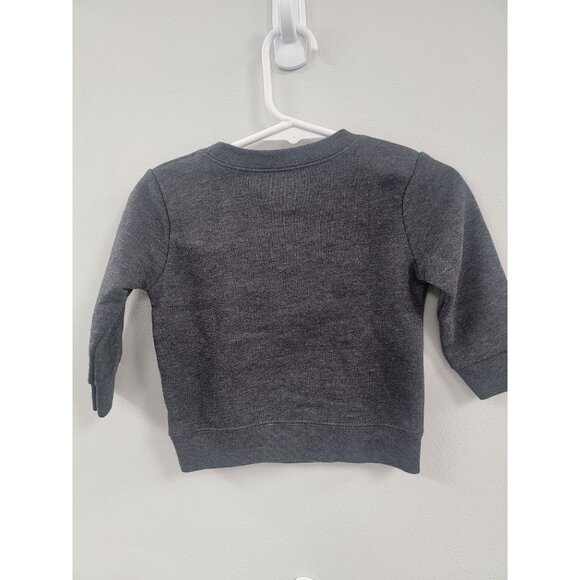 Garanimals Baby 6-9M Gray Dinosaur Sweatshirt - Picture 3 of 3